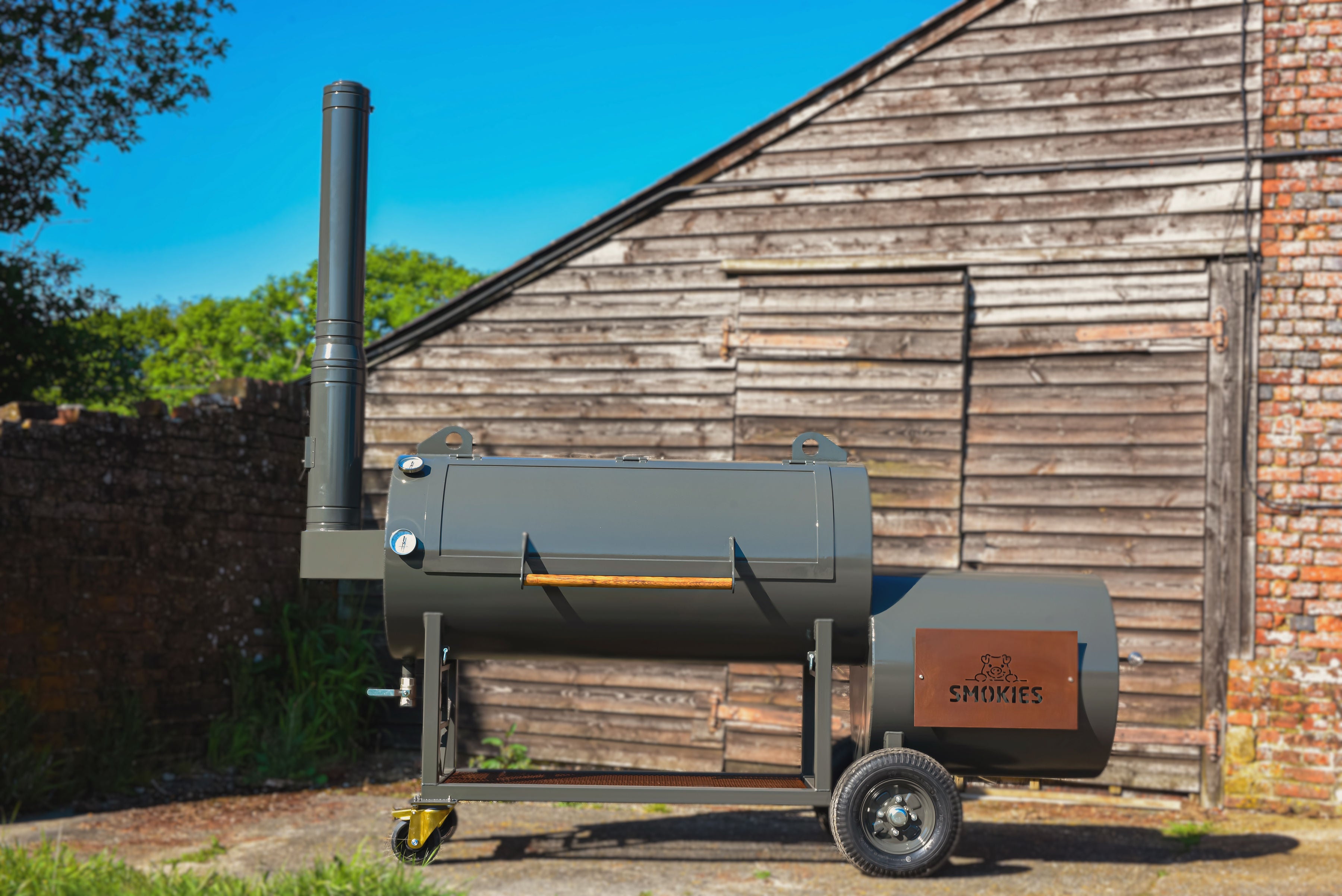 500 Gallon Offset Smoker – Smokey Oak Barbecue